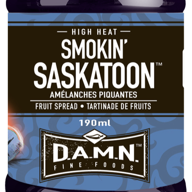 D.A.M.N. Fine Foods - Spicy Fruit Spread: Smokin' Saskatoon (190 ml)